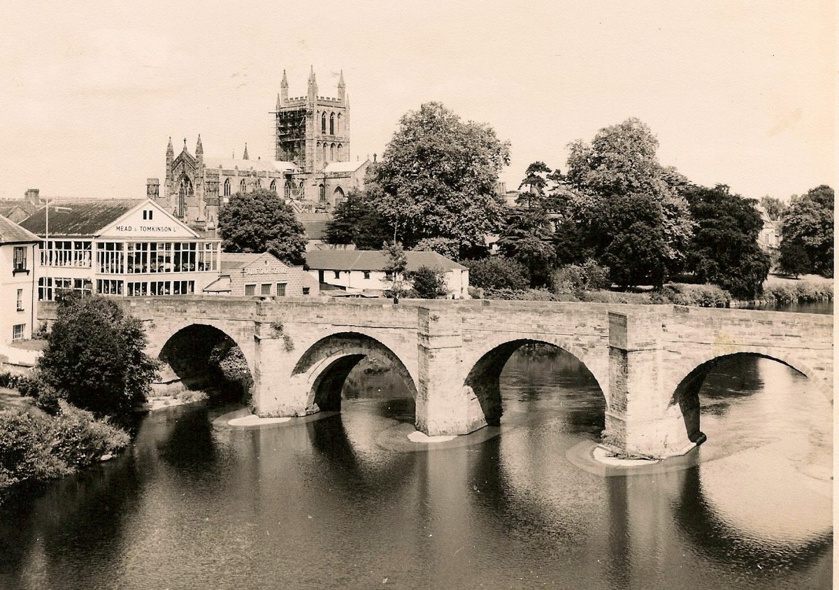 River Wye in Hereford