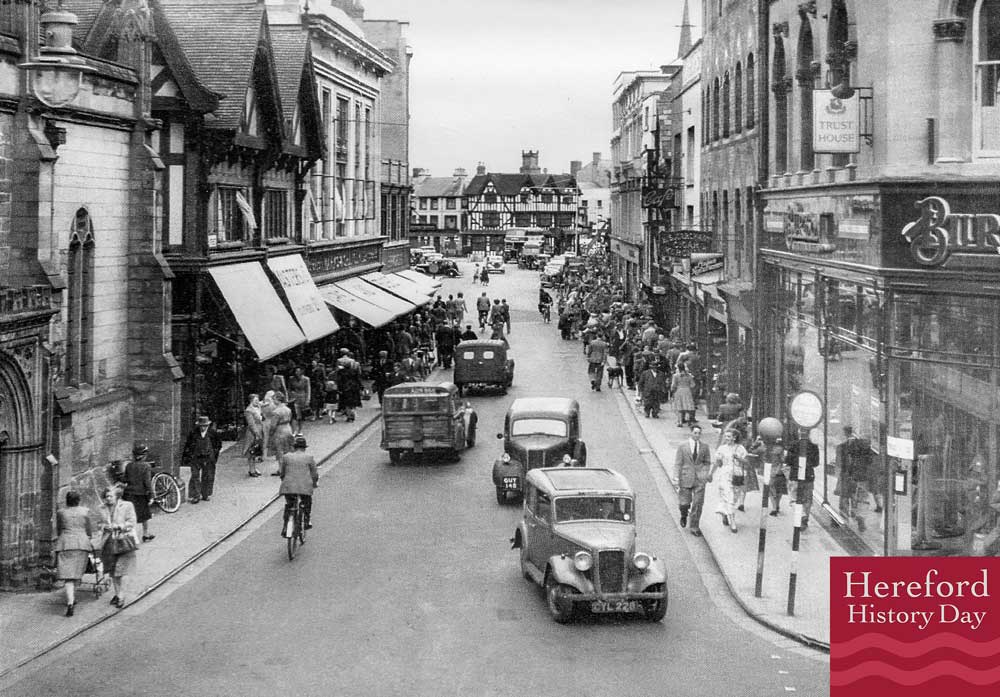 Hereford High Town and Hereford History Day 2023 logo